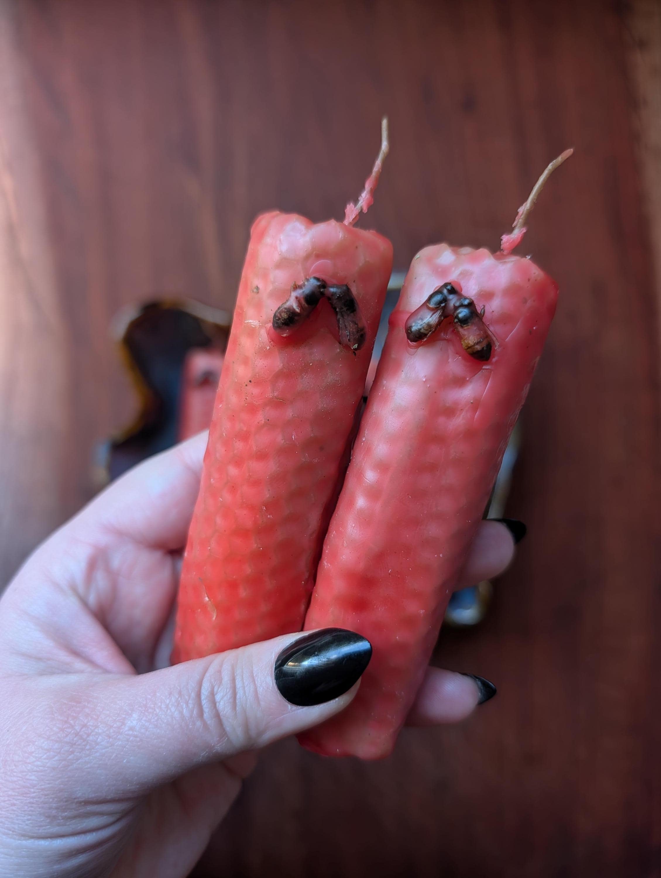 Soulmate connection and heart opening ritual beeswax candles