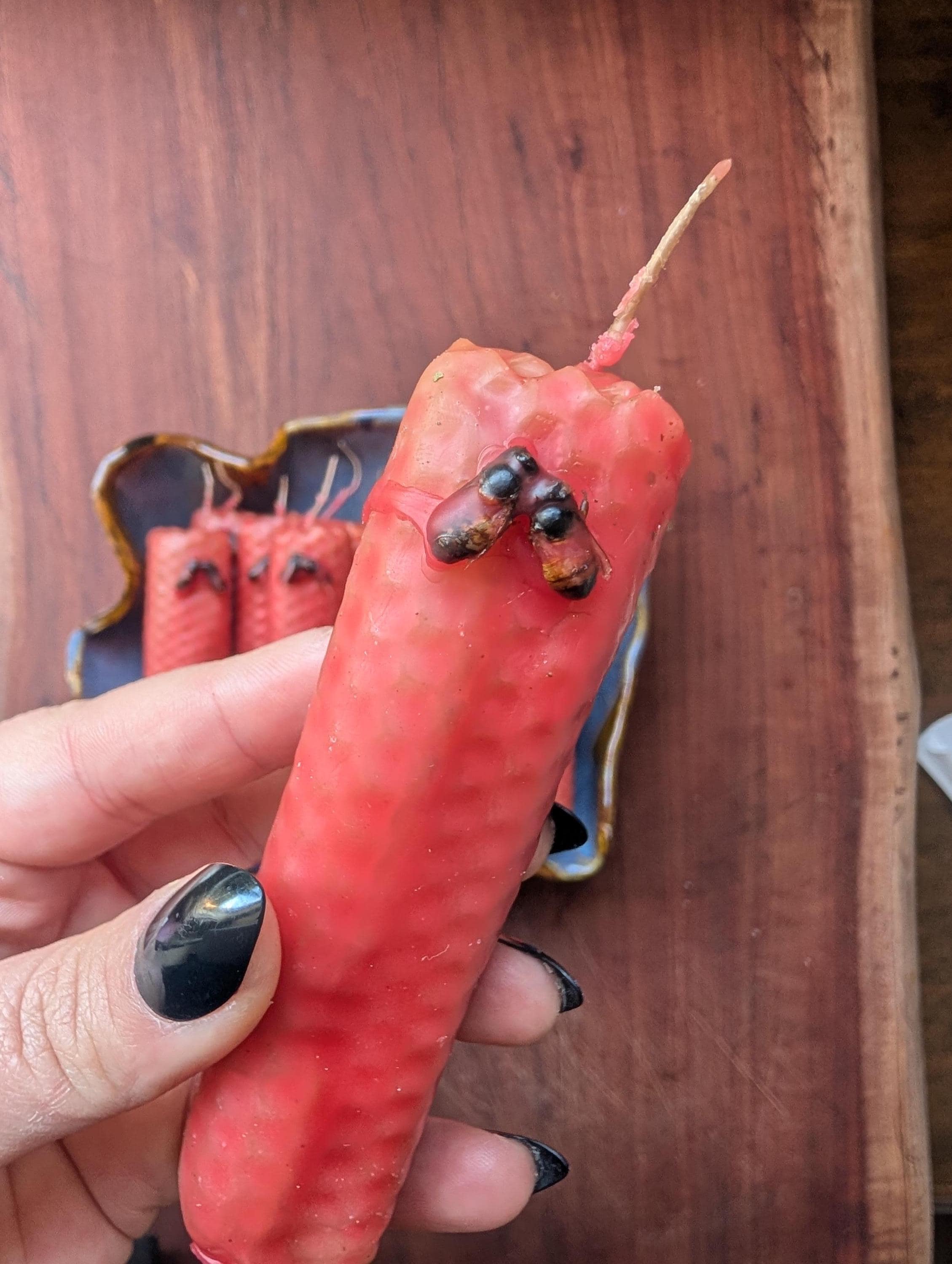Soulmate connection and heart opening ritual beeswax candles