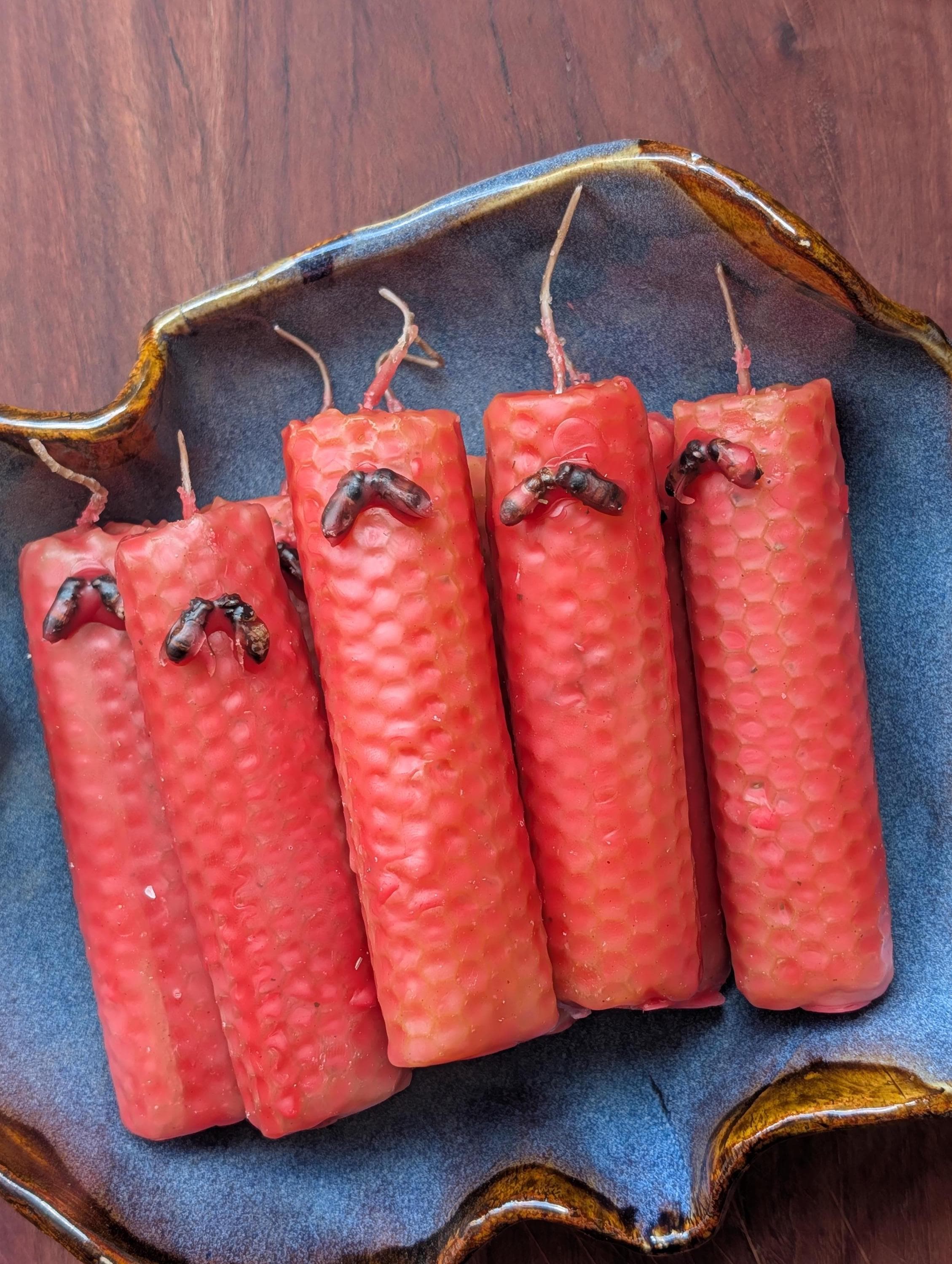 Soulmate connection and heart opening ritual beeswax candles