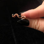 Xenia Williams Raw Copper Crystal Ring Adjustable Whimsigoth Witchcore