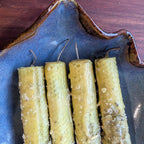 Cleansing and renewal ritual beeswax candles