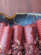 Self love and healing ritual beeswax candles