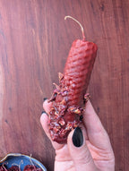 Self love and healing ritual beeswax candles