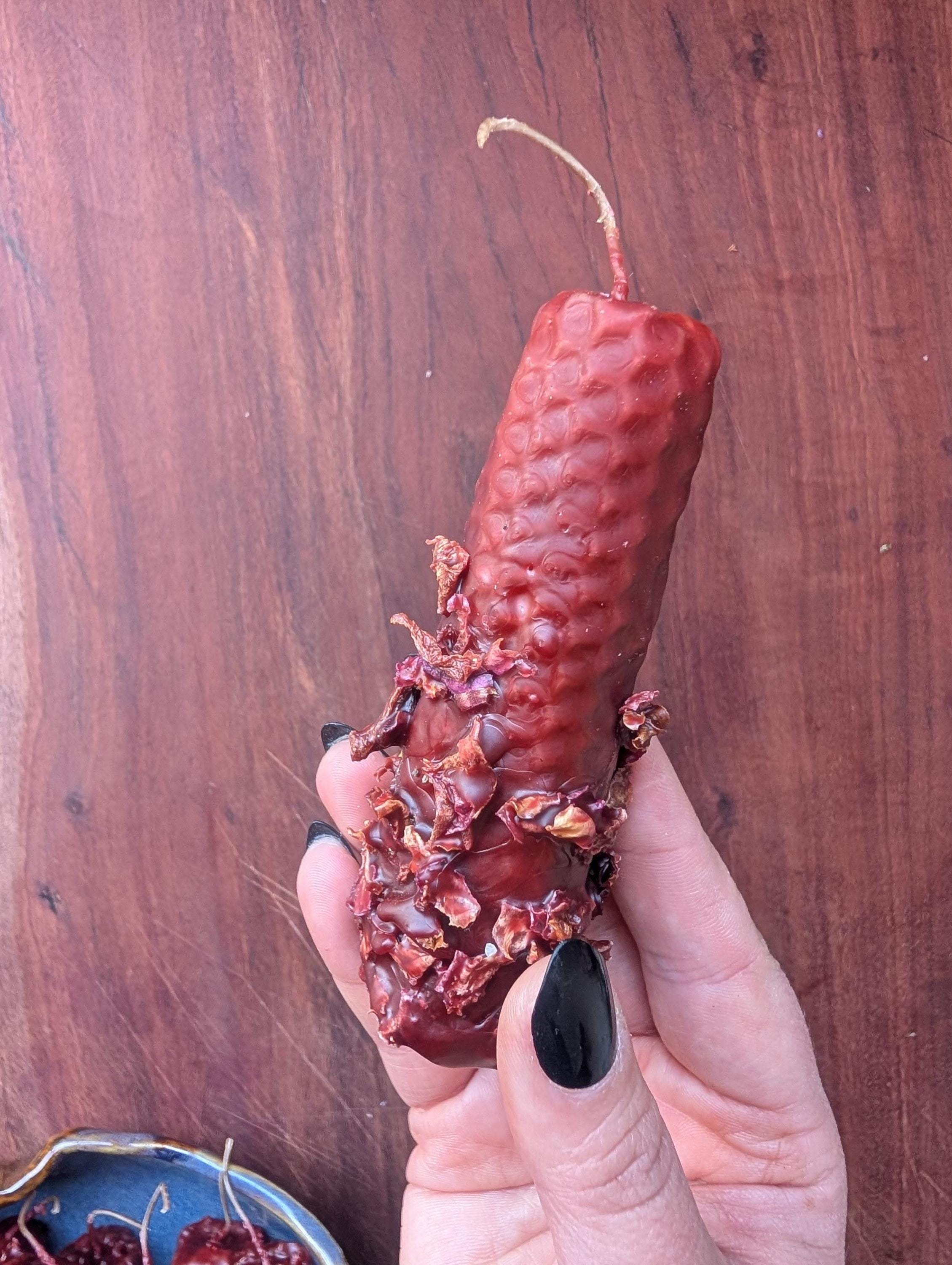 Self love and healing ritual beeswax candles