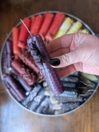 Intuition and clarity ritual beeswax candles
