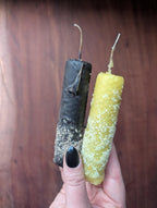 Candle Ritual Set | Choose any two hand-rolled beeswax tapers