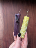 Candle Ritual Set | Choose any two hand-rolled beeswax tapers