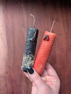 Candle Ritual Set | Choose any two hand-rolled beeswax tapers