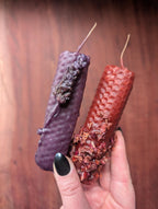 Candle Ritual Set | Choose any two hand-rolled beeswax tapers