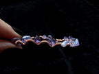 Custom copper crystal chip bracelet