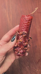 Self love and healing ritual beeswax candles