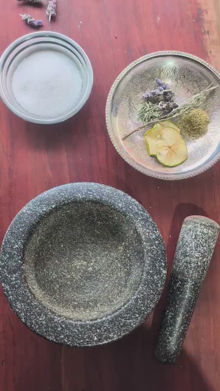 Peace and harmony sweeping salt | Home blessing, tranquility and calm ritual blend