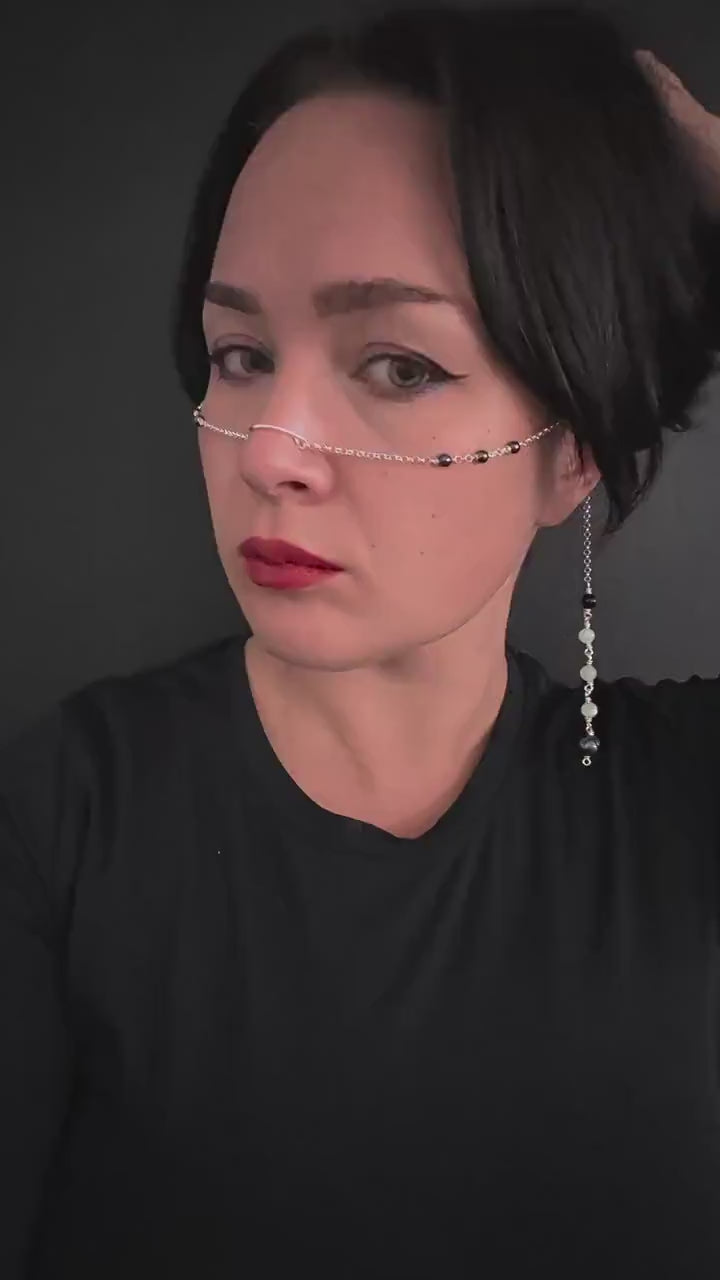 Hekate inspired face chain