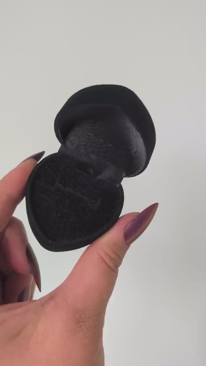 Black ring box add-on | gift ready | engagement