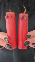 Candle Ritual Set | Choose any two hand-rolled beeswax tapers